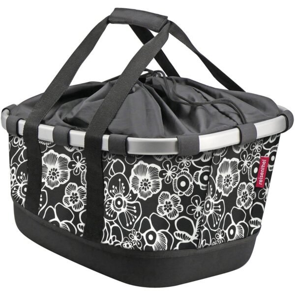 KLICKfix Bikebasket GT Uniklip 2 - Fahrradkorb - fleur black