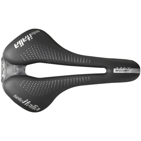 Selle Italia Max Flite Boost Gel Sattel - Superflow | TI 316 - L3 | schwarz