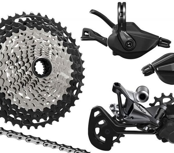 Shimano XTR M9100 2x12-fach Upgrade-Kit 10-45 Schelle